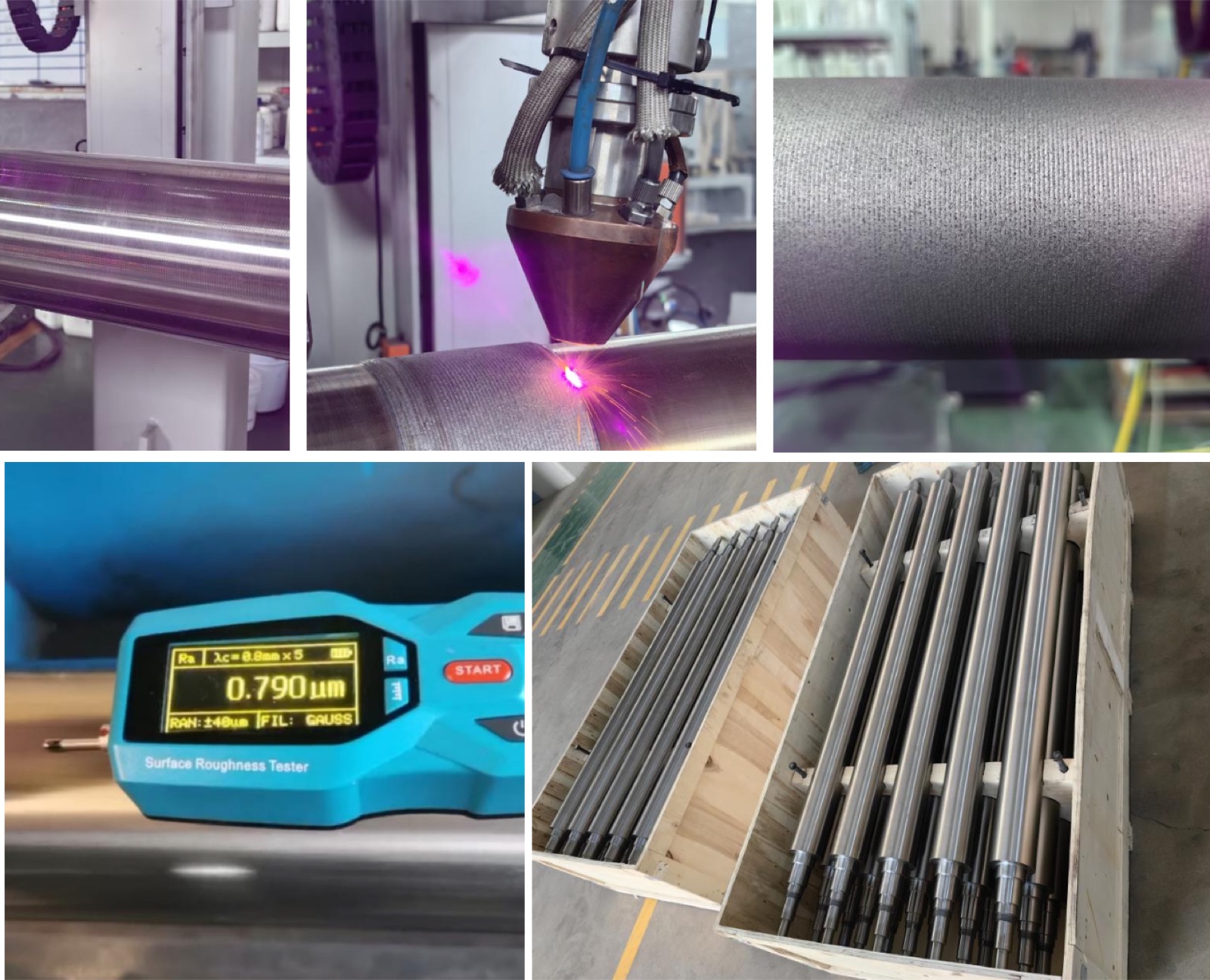 Industrial metal parts and assemblies